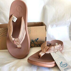 Chaco Chillos Flip Flops Sadie Clay (pinkish-brownish) Sz 9
